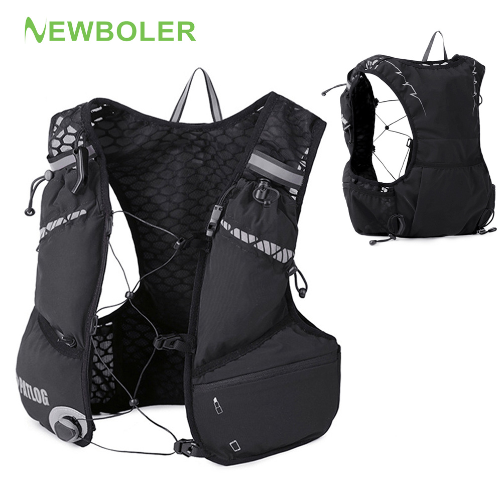 Hydration Pack Backpack - Mochila de Running NEWBOLER para Exteriores,