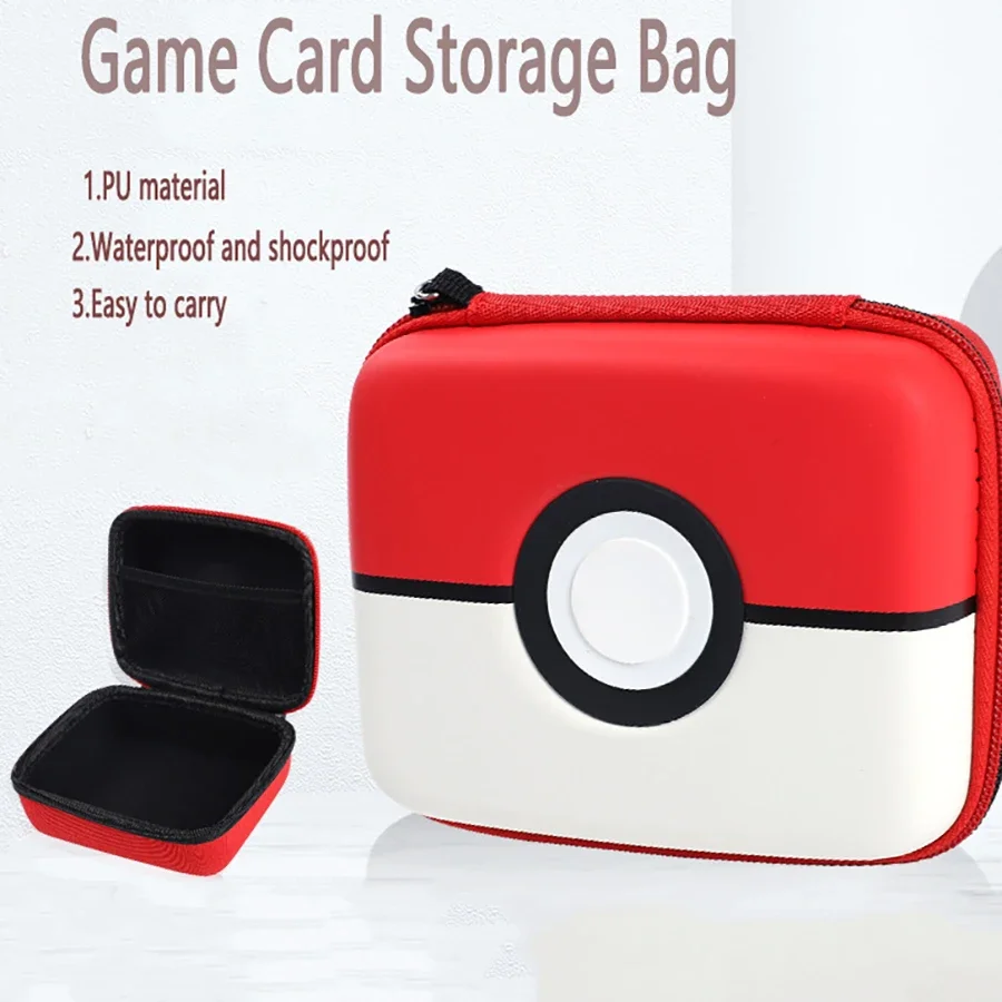 Travel Accessories For 6 Year Old - Estuche rígido de Pokémon para juegos