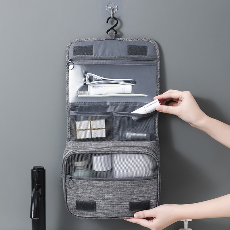 Travel Accessories Toiletry Bag - Bolsa de Almacenamiento Portátil de Tela