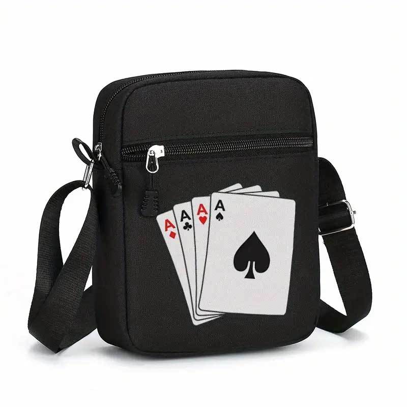 Travel Accessories And Bags - Bolso Bandolera de Lona con Diseño