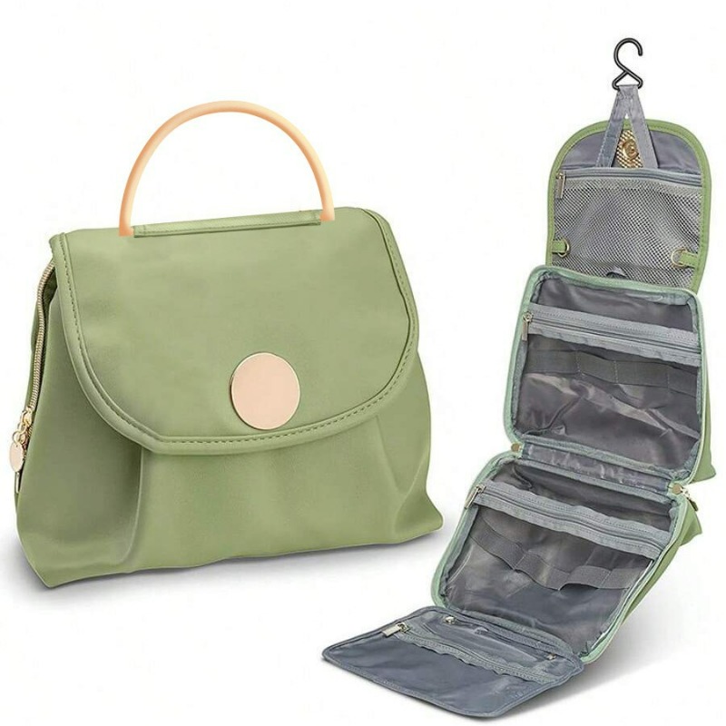 Travel Accessories Toiletry Bag - Neceser impermeable para mujer, organizador de