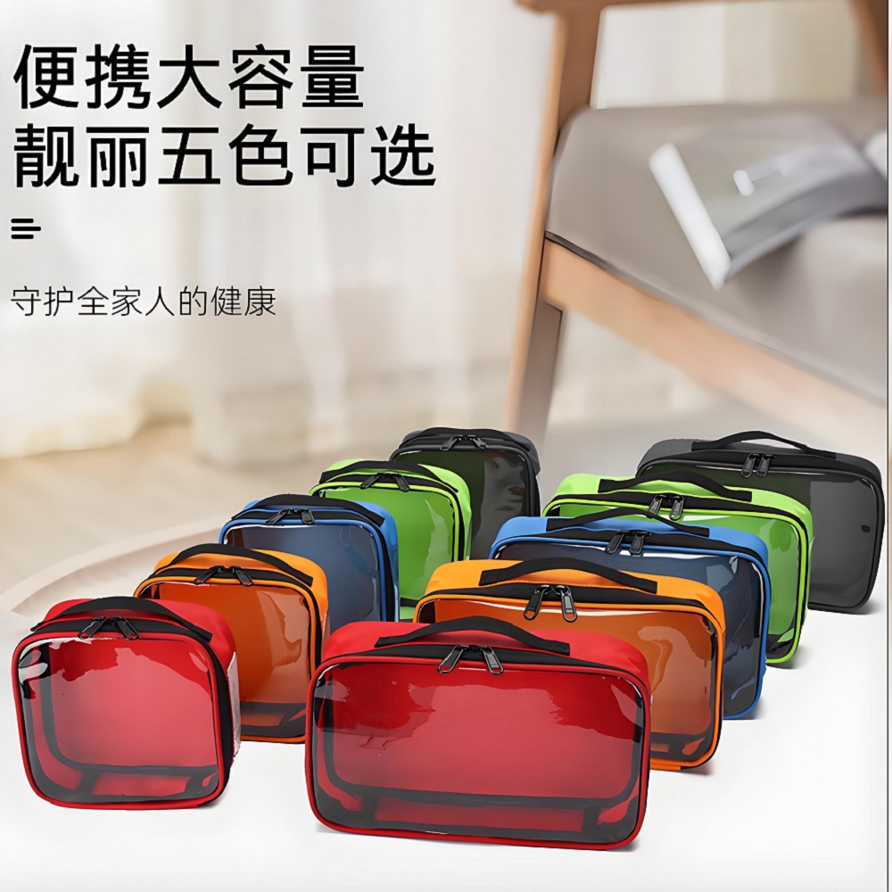 First Aid Travel Kit - Bolsa de almacenamiento médico portátil para