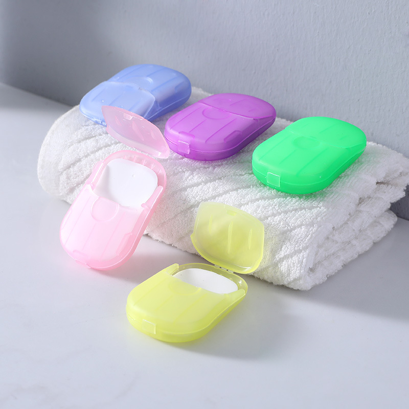 First Aid Travel Kit - Jabón portátil de papel desechable para