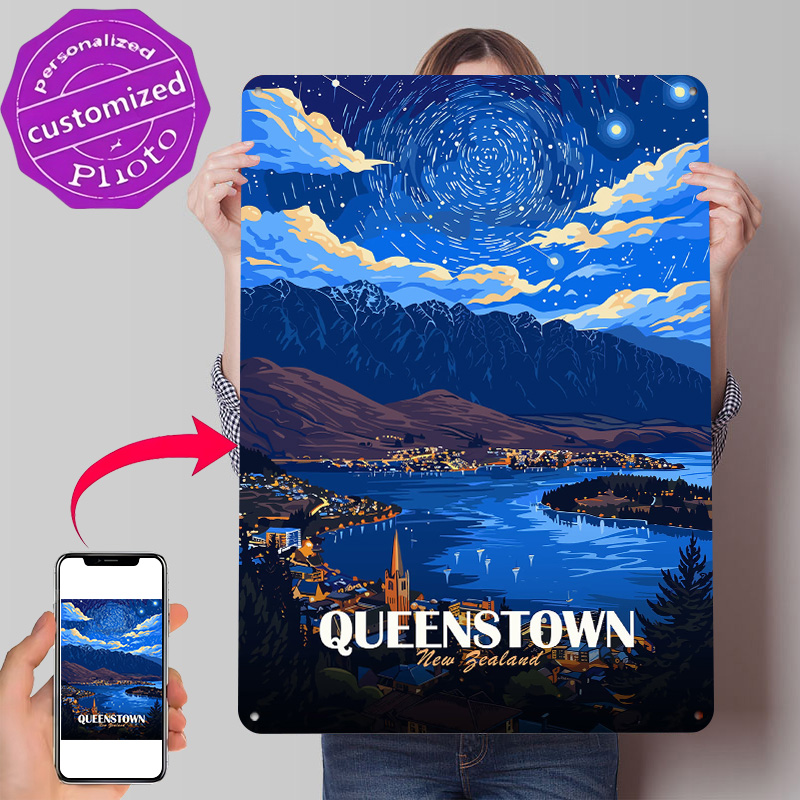 Travel Accessories New Zealand - Queenstown, Nueva Zelanda, Arte de Pared