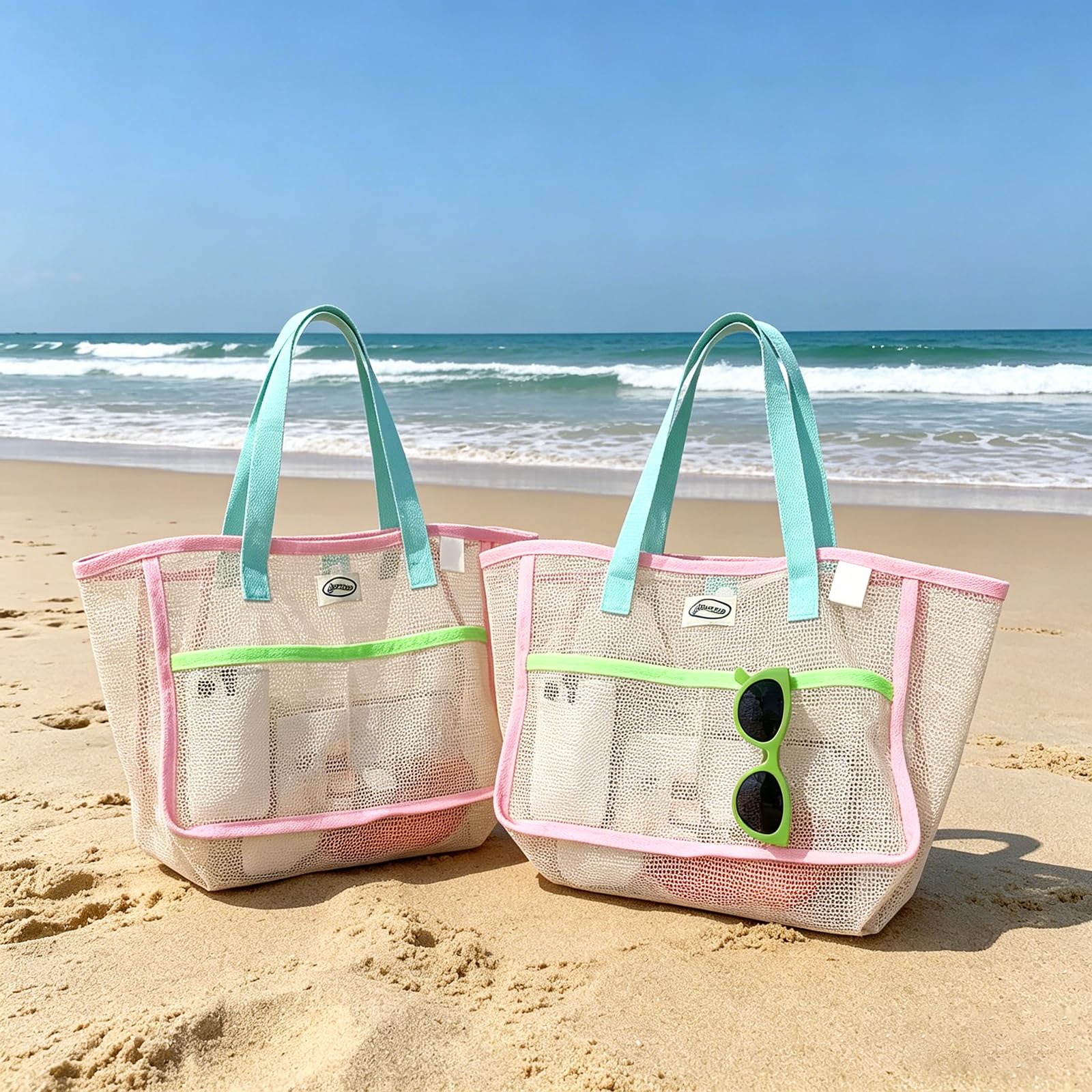 Travel Accessories And Bags - Bolsas de Playa para Mujer, Coloridas,