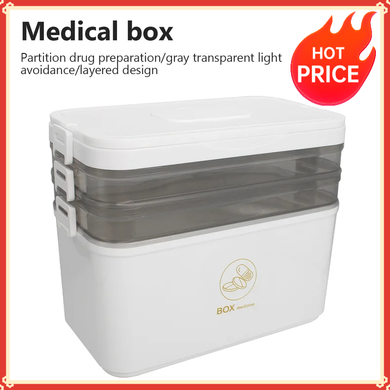 First Aid Travel Kit - Botiquín de Primeros Auxilios Portátil de