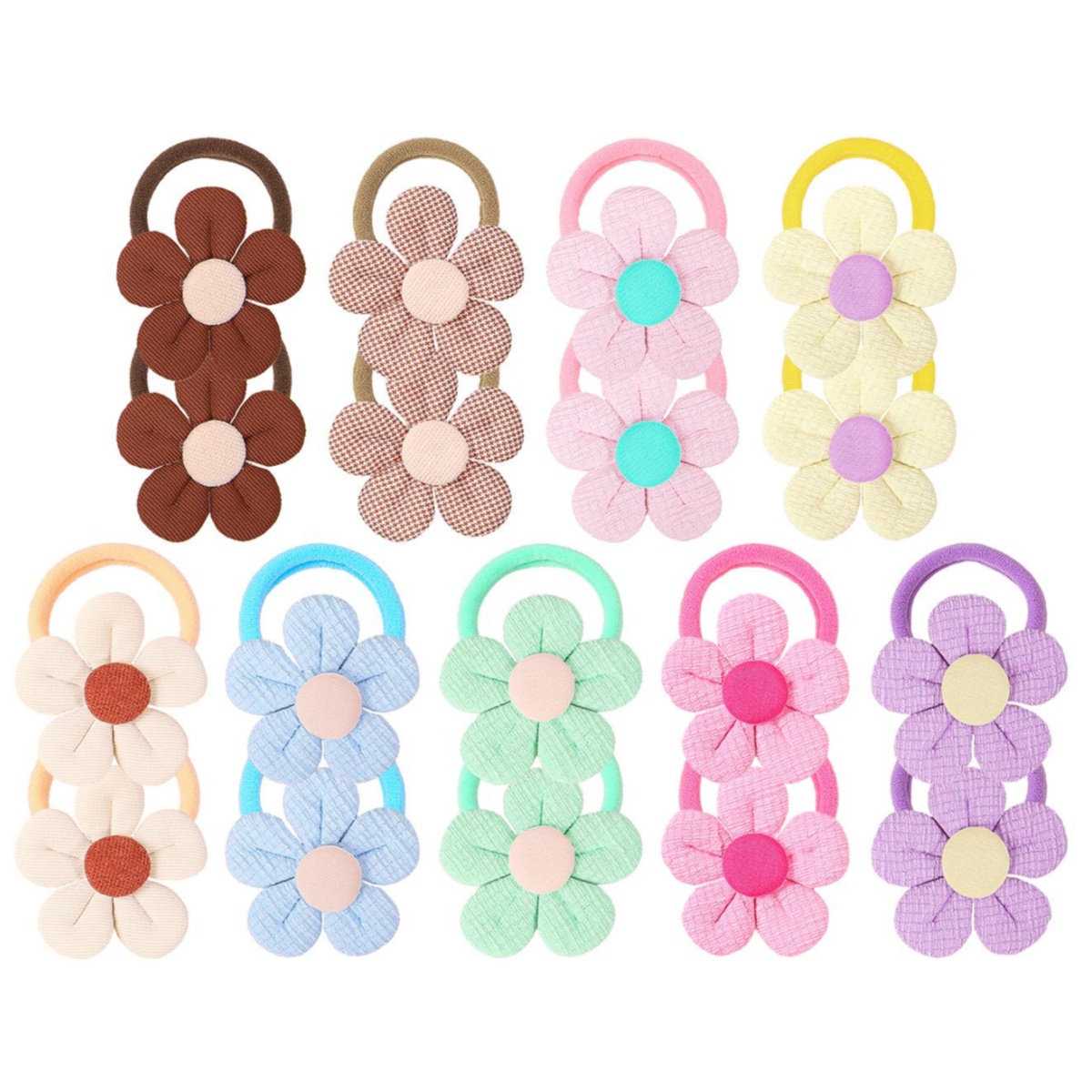 Travel Accessories For 6 Year Old - 18 Uds. Lazos para el cabello