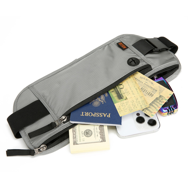 Money Belt Hidden - Bloqueo RFID impermeable deporte viaje teléfono