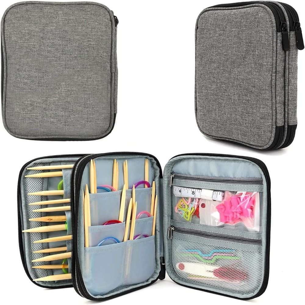 Travel Accessories To Sew - Estuche portátil para agujas de tejer,