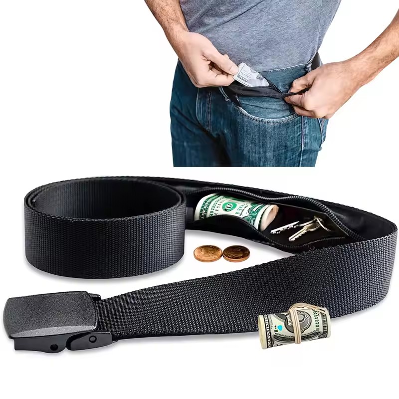 Money Belt Hidden - Nuevo bolso de cintura con cinturón