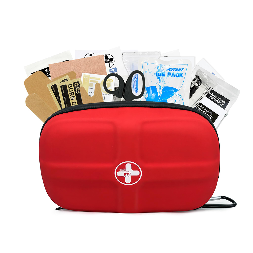 First Aid Travel Kit - RHINO RESCUE Mini Botiquín De Primeros