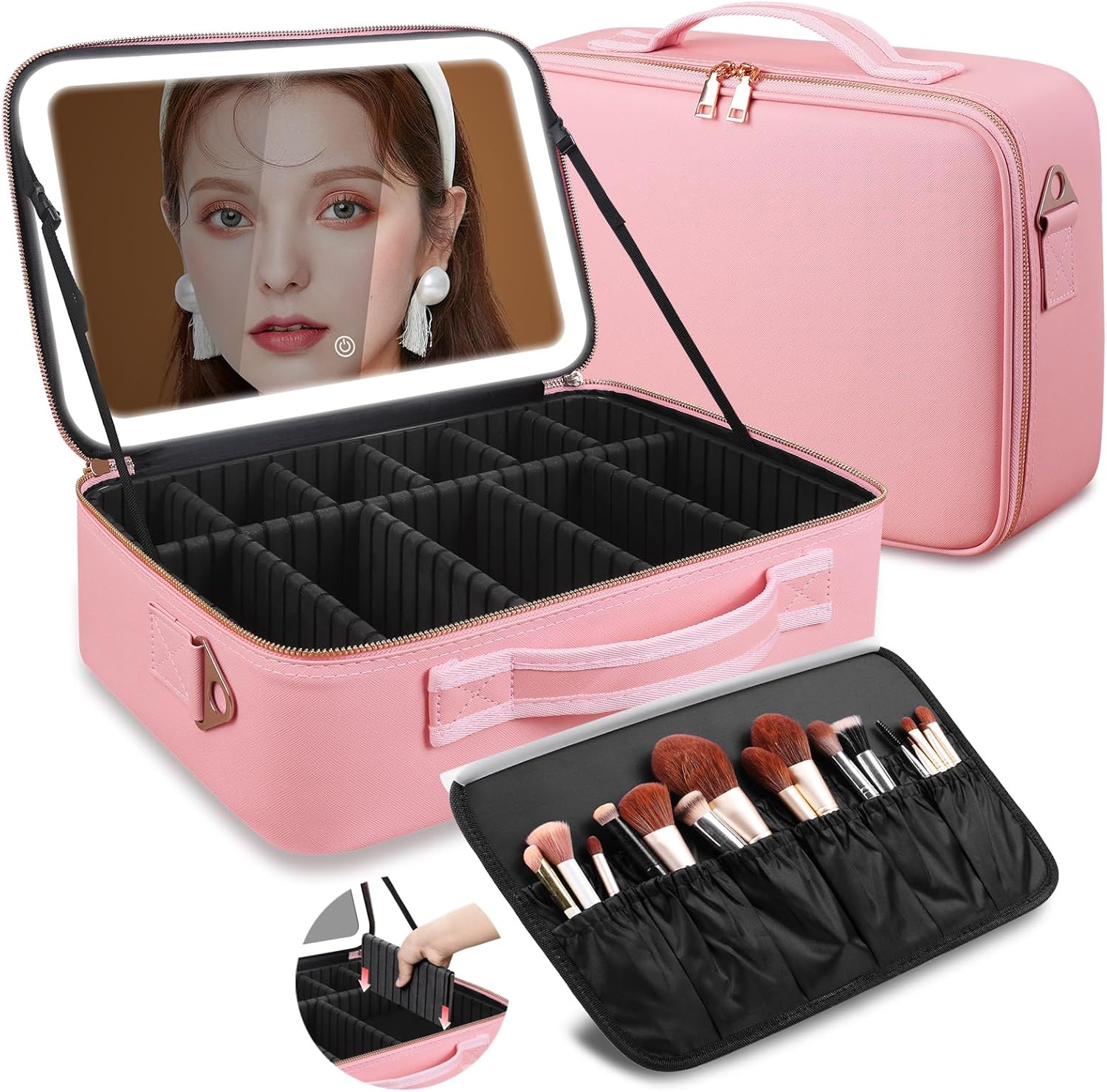 Travel Packing Accessories - Bolsa de Maquillaje de Gran Capacidad