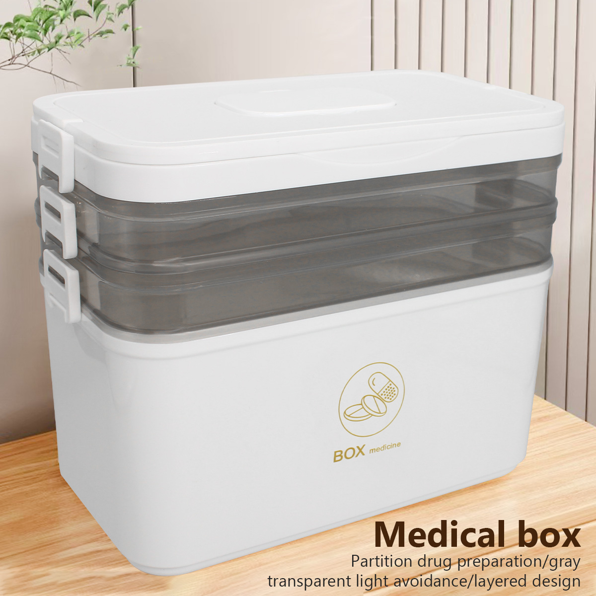 First Aid Travel Kit - Botiquín de Medicina Portátil de Gran