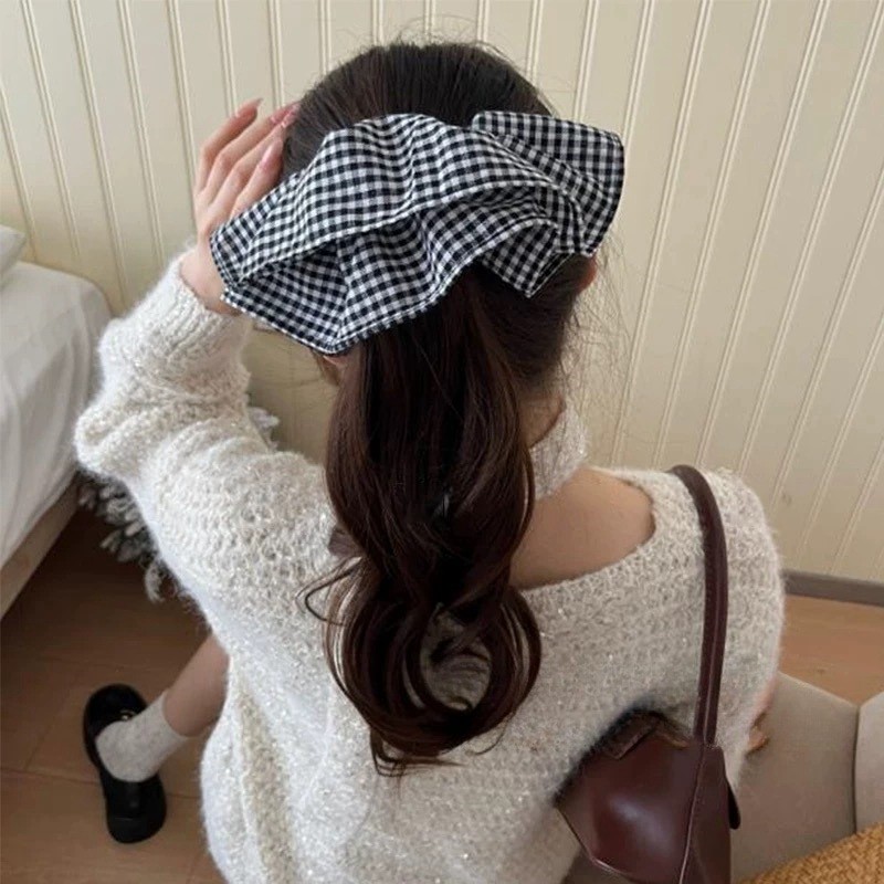 Lazos para el cabello a cuadro - Travel Accessories Aesthetic reseña y precio