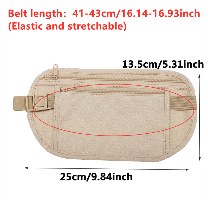 Riñonera Antirrobo Oculta para - Money Belt Hidden reseña y precio