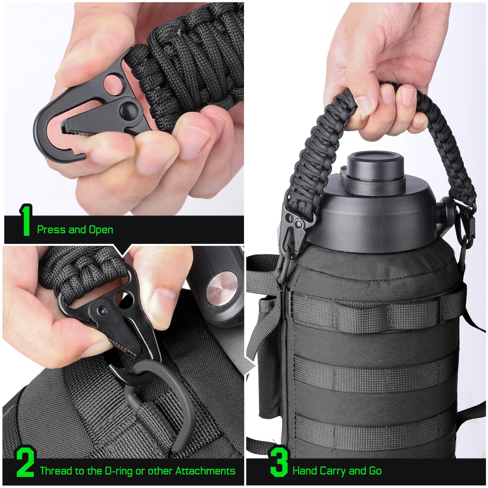 Asa de repuesto de paracord pa - Hydration Pack Backpack reseña y precio