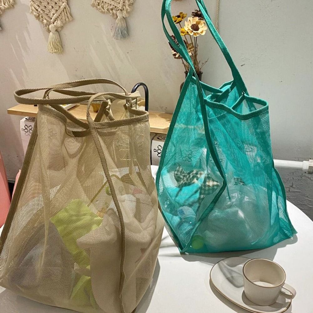 Bolso de hombro de malla trans - Travel Packing Accessories reseña y precio