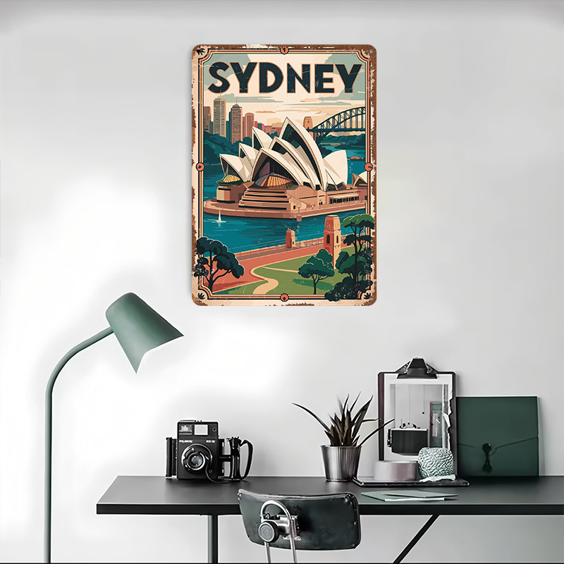 Sydney Travel - Póster Impreso - Travel Accessories Sydney reseña y precio