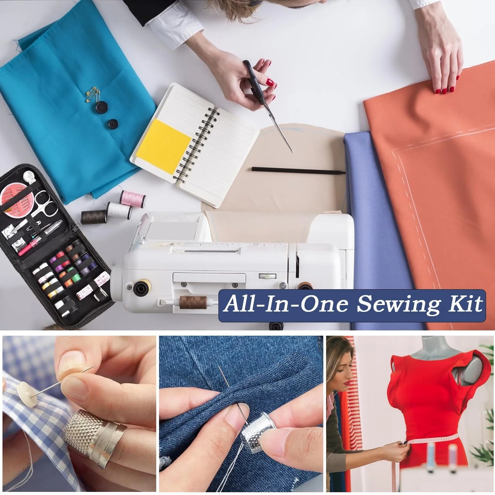 Kit de Costura de Viaje, Kit P - Travel Accessories To Sew reseña y precio