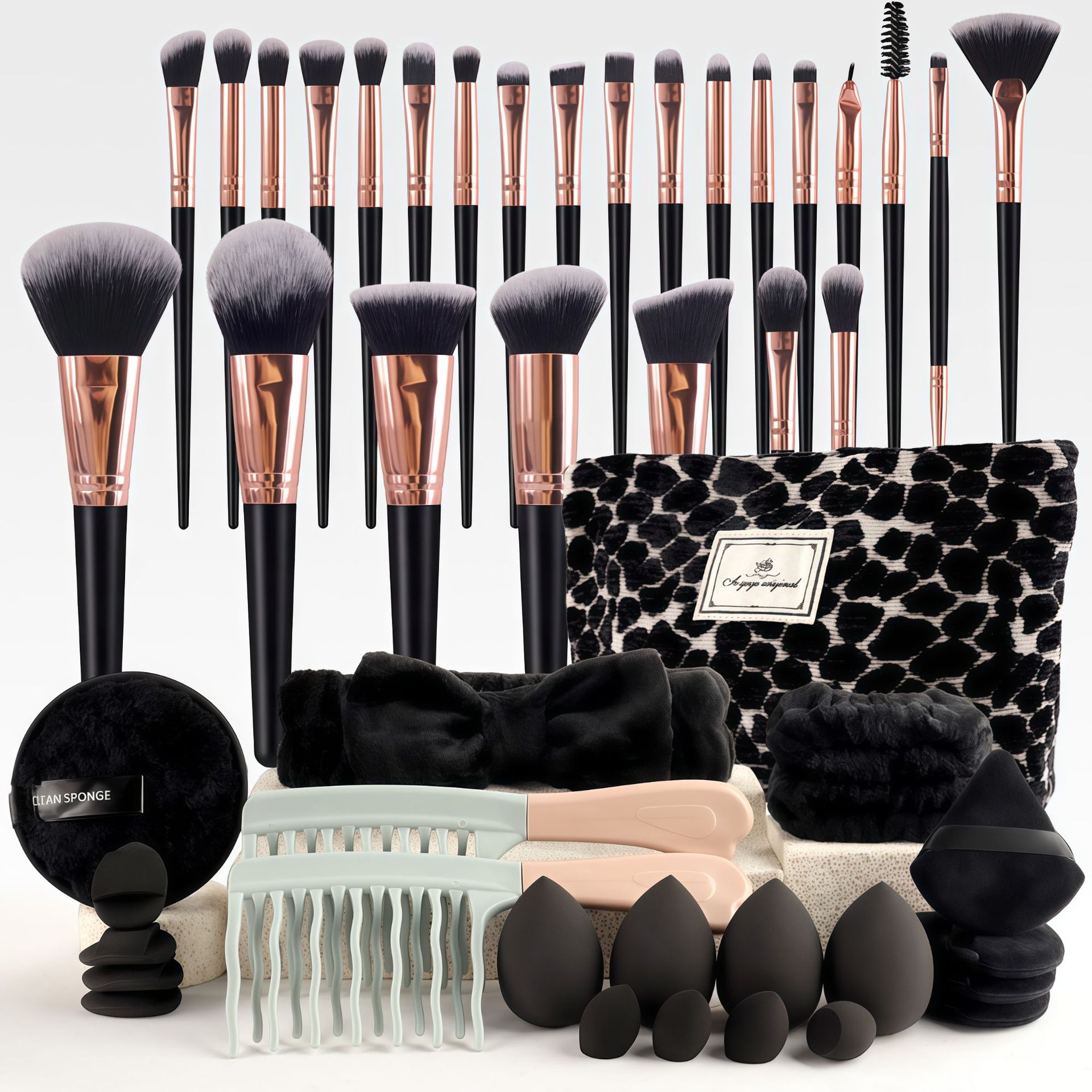 Set de Brochas de Maquillaje,  - Travel Accessories Toiletry Bag reseña y precio