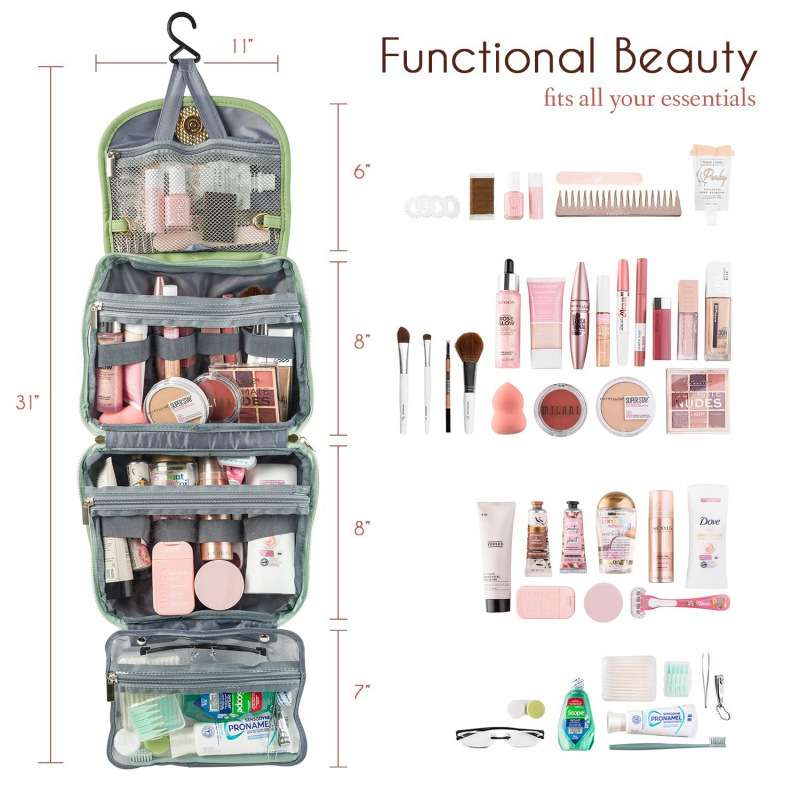 Neceser impermeable para mujer - Travel Accessories Toiletry Bag reseña y precio