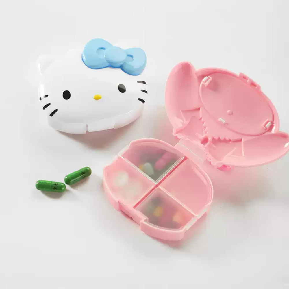 Pastillero de 4 Compartimentos - Travel Accessories For Japan reseña y precio