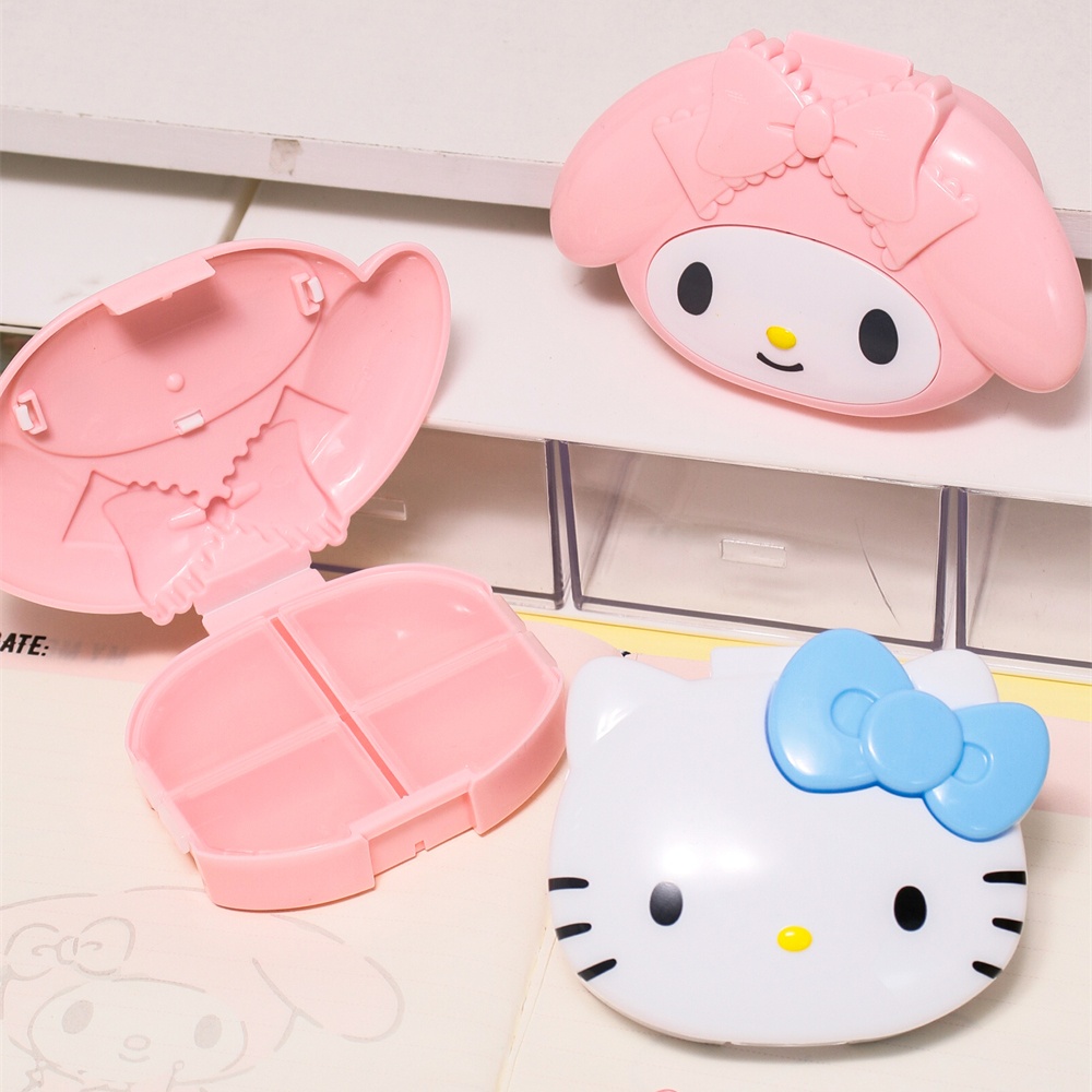 Pastillero de 4 Compartimentos - Travel Accessories For Japan reseña y precio
