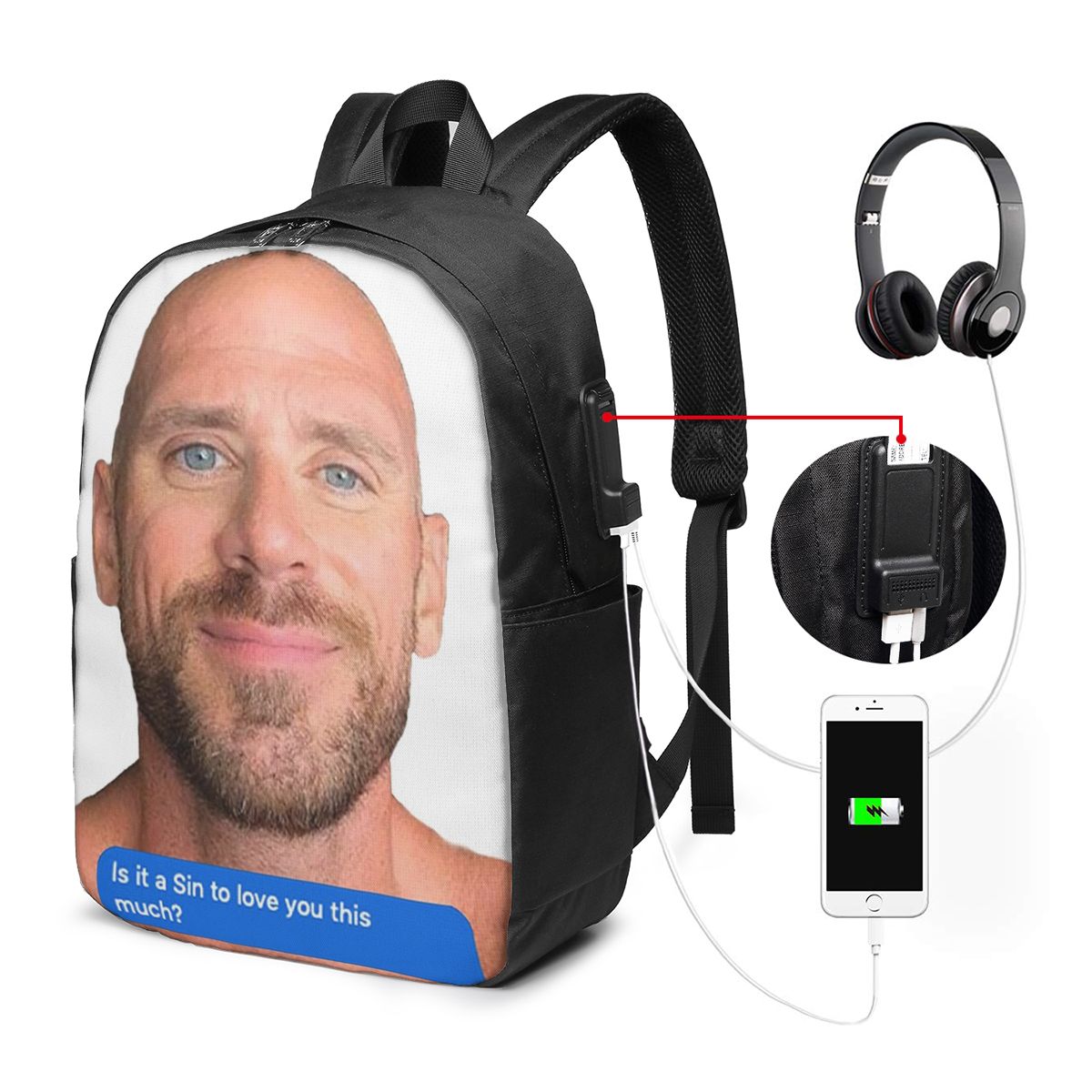 Mochila Johnny Sins Flirty Tex - Travel Packing Accessories reseña y precio