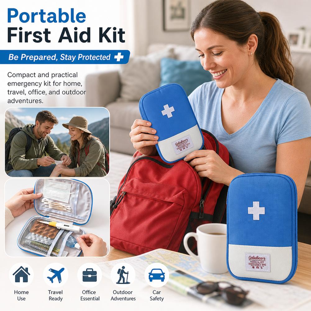 Bolsa de Primeros Auxilios Por - First Aid Travel Kit reseña y precio
