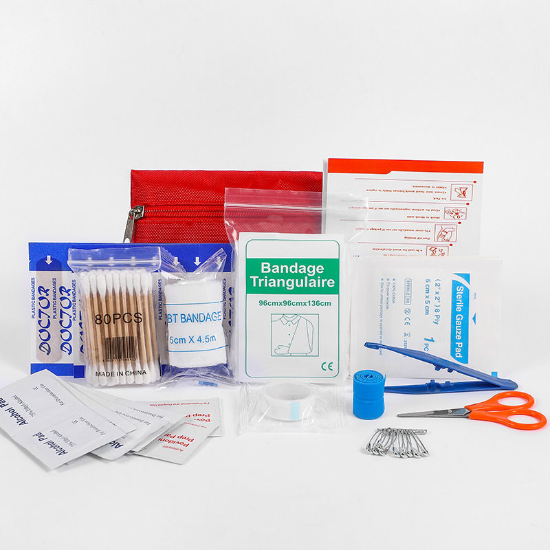 Kit de Primeros Auxilios de 14 - First Aid Travel Kit reseña y precio