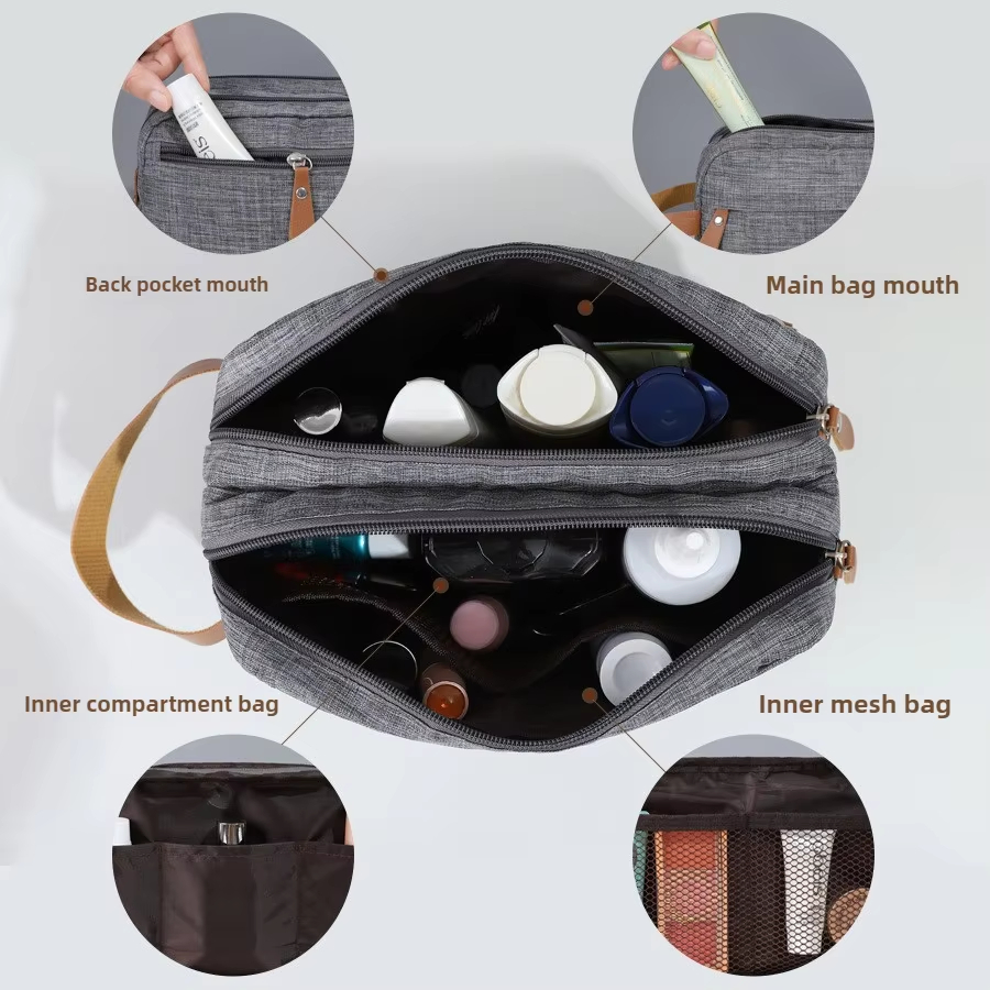 Bolsa de Maquillaje Portátil d - Travel Accessories Toiletry Bag reseña y precio