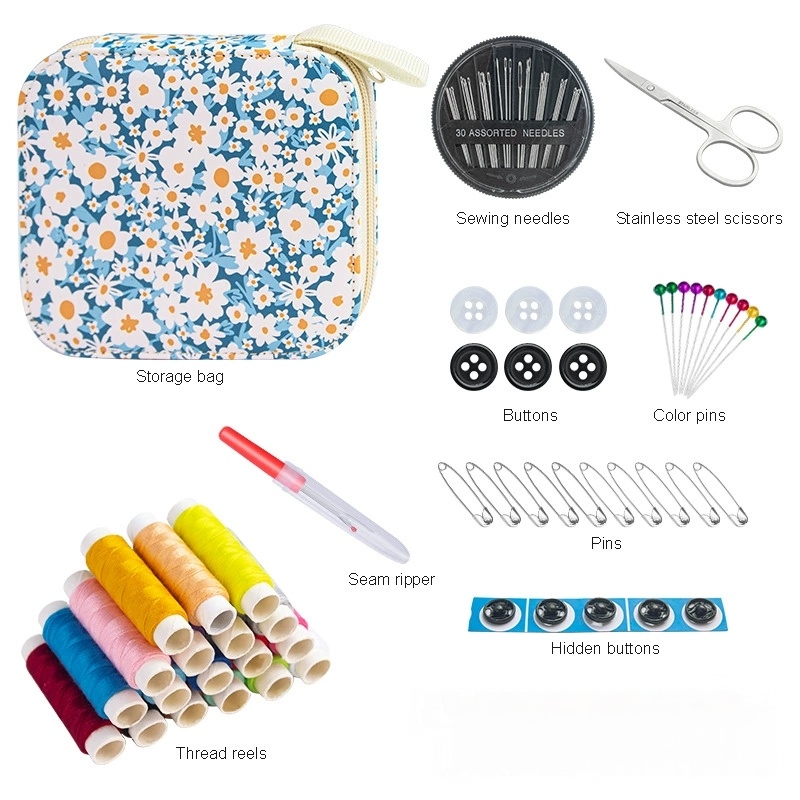 Mini Kit de Costura Floral Por - Travel Accessories To Sew reseña y precio