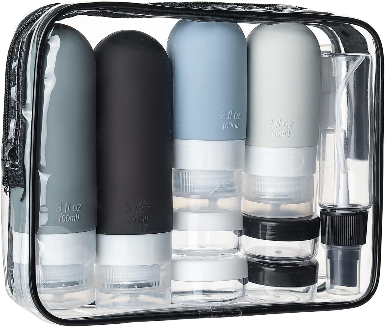 Contenedores de viaje de 16 Ud - Travel Accessories Toiletry Bag reseña y precio