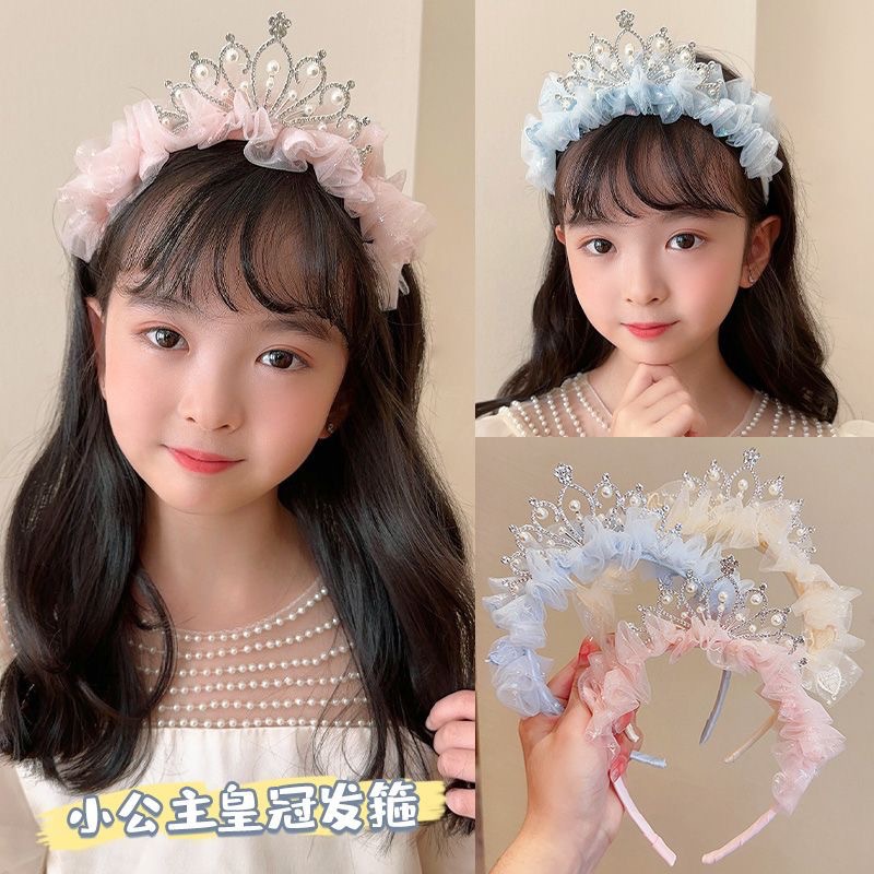 Diadema de encaje rosa y azul  - Travel Accessories For 6 Year Old reseña y precio