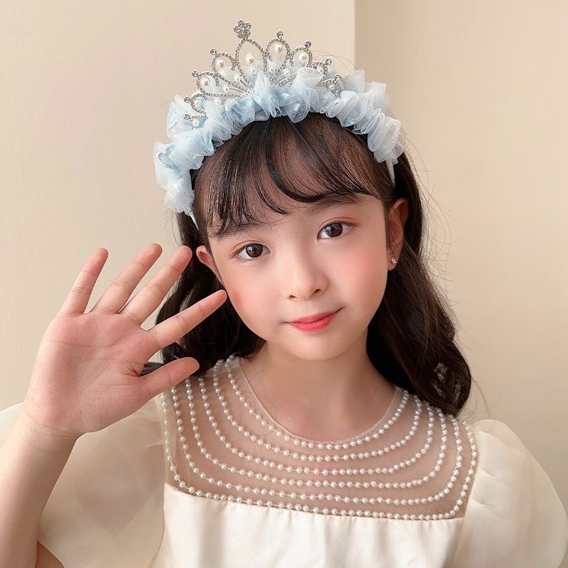Diadema de encaje rosa y azul  - Travel Accessories For 6 Year Old reseña y precio