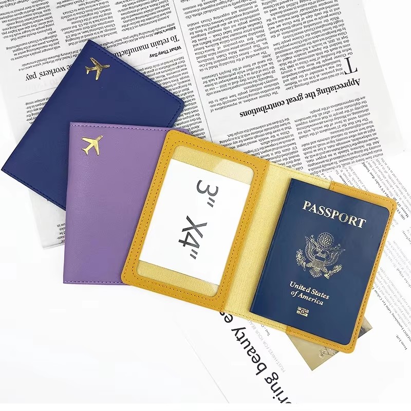 Porta pasaporte de cuero PU, b - Travel Accessories To Sew reseña y precio