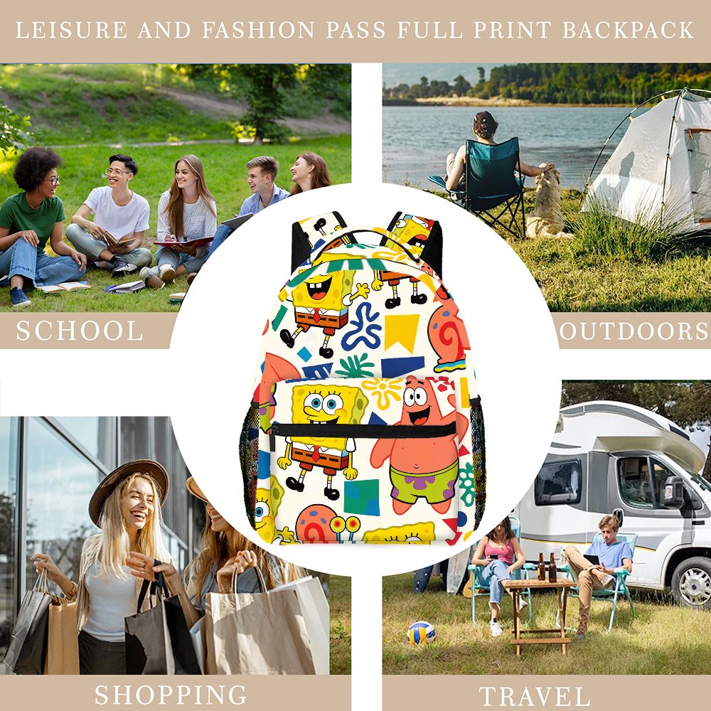 Mochila con estampado completo - Travel Packing Accessories reseña y precio