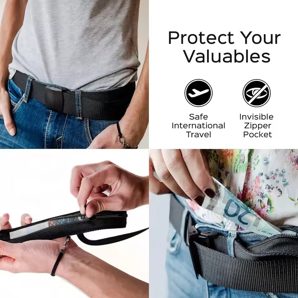Nuevo cinturón antirrobo para  - Money Belt Hidden reseña y precio
