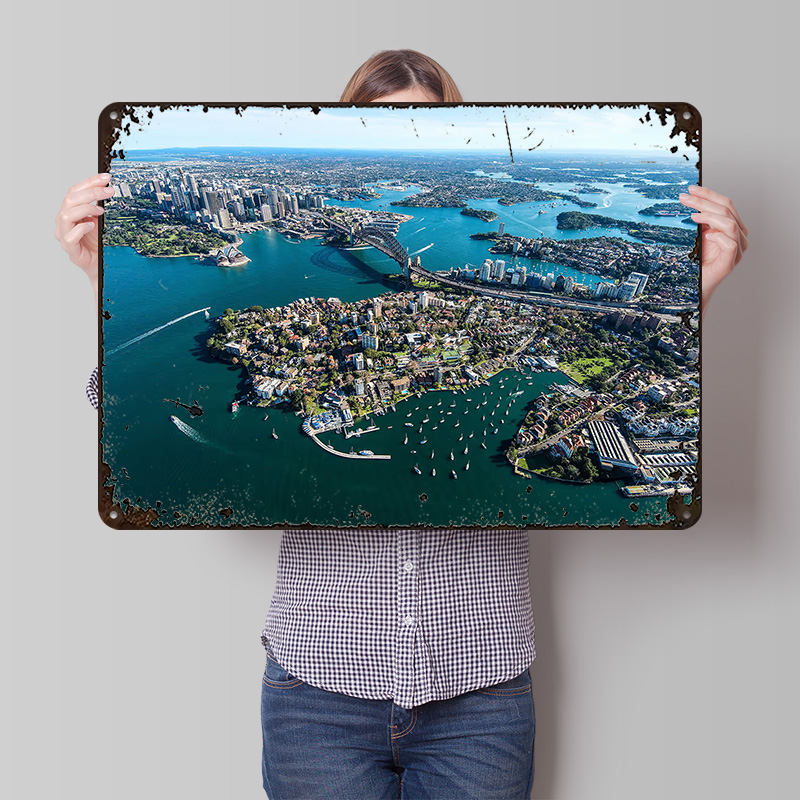 Póster Impreso de Viajes a Síd - Travel Accessories Sydney reseña y precio