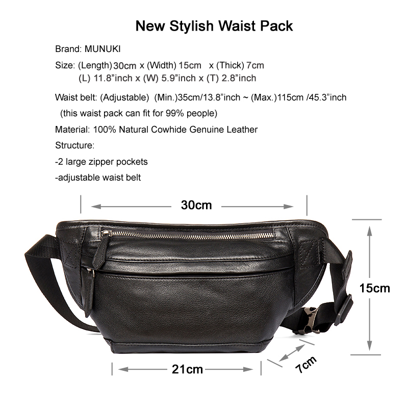 Riñonera de cuero genuino para - Money Belt Hidden reseña y precio