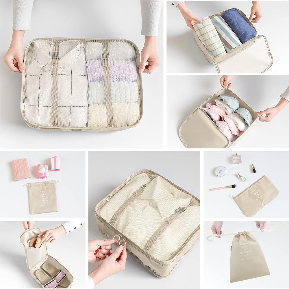 Juego de Organizadores de Male - Travel Accessories Toiletry Bag reseña y precio