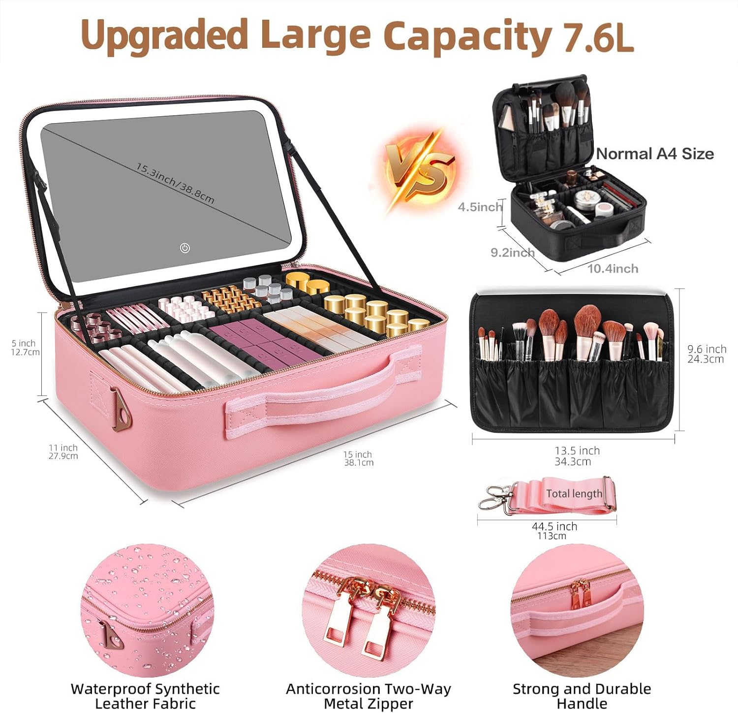Bolsa de Maquillaje de Gran Ca - Travel Packing Accessories reseña y precio