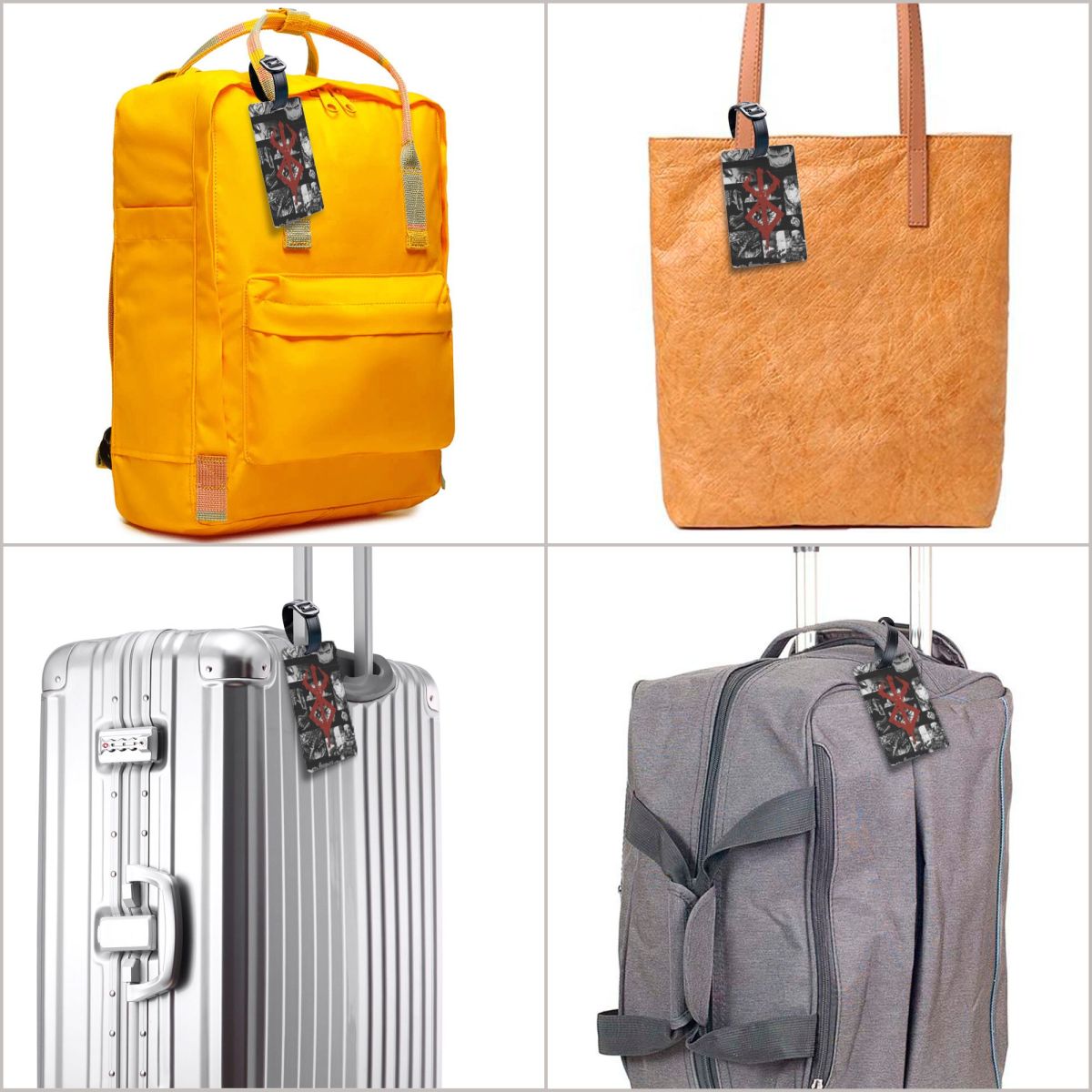 Etiquetas de equipaje de Guts, - Travel Accessories For Japan reseña y precio